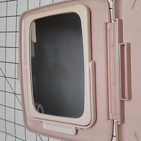 Vintage Mary Kay Consultant Pink Travel Mirror New Old Stock - Picture 4 of 8
